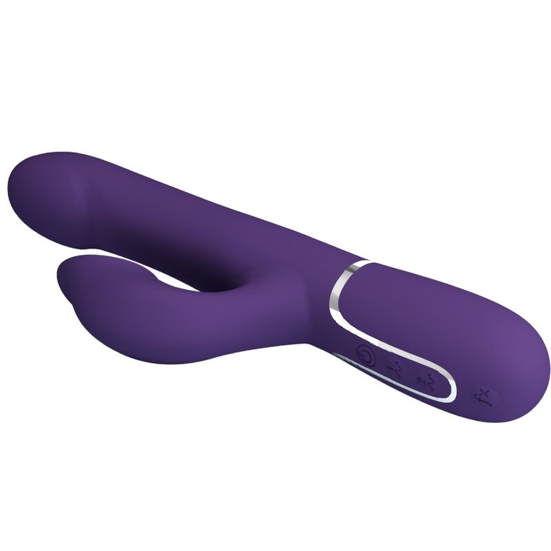 Comprar Pretty Love Zalin Vibrador Rabbit Perlas 4 En 1 Morado – Diseño Ergonómico Con Funcionalidad Innovadora-Noxtic
