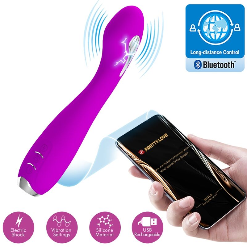 Comprar Pretty Love Hector Vibrador Electrosensorial – Diseño Recargable Con Control App Para Placer Personalizado-Noxtic