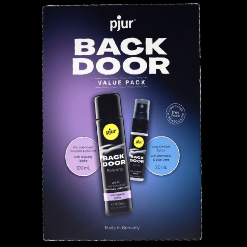 Comprar PJUR Back Door Set – Lubricante Con Diseño Ergonomico Para Experiencias Confiables-Noxtic