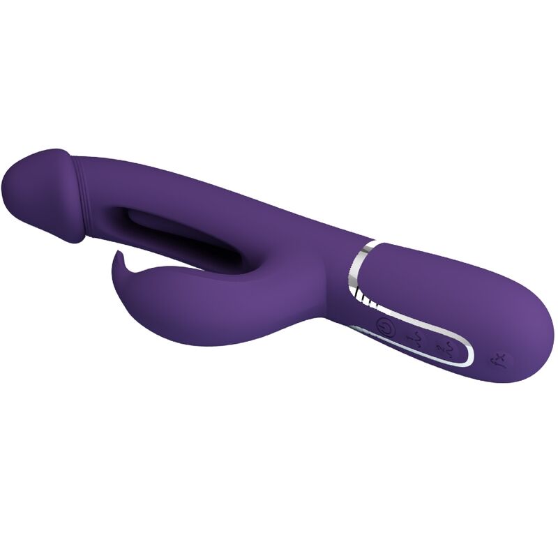 Comprar Pretty Love Kampas Vibrador Rabbit 3 En 1 – Vibrador Recargable Con Diseño Multifuncional Para Placer Personal-Noxtic