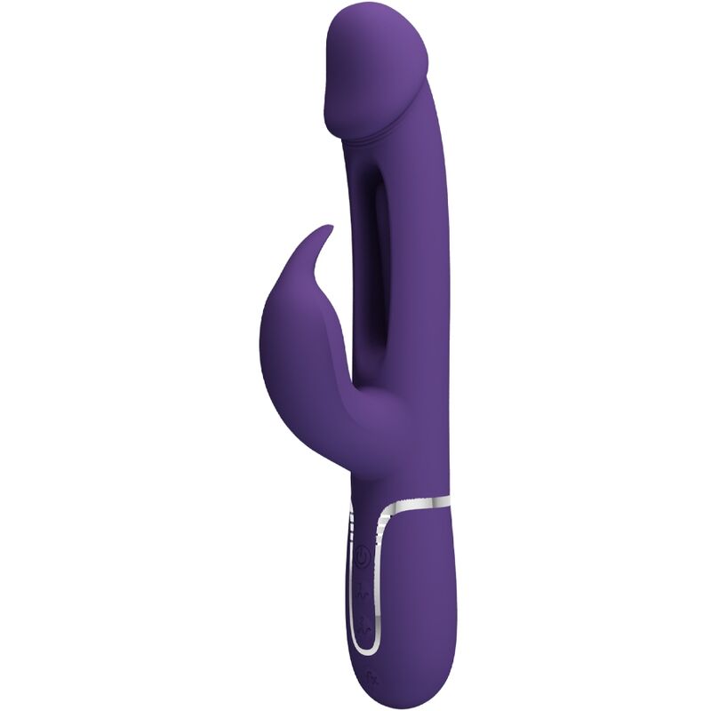 Comprar Pretty Love Kampas Vibrador Rabbit 3 En 1 – Vibrador Recargable Con Diseño Multifuncional Para Placer Personal-Noxtic