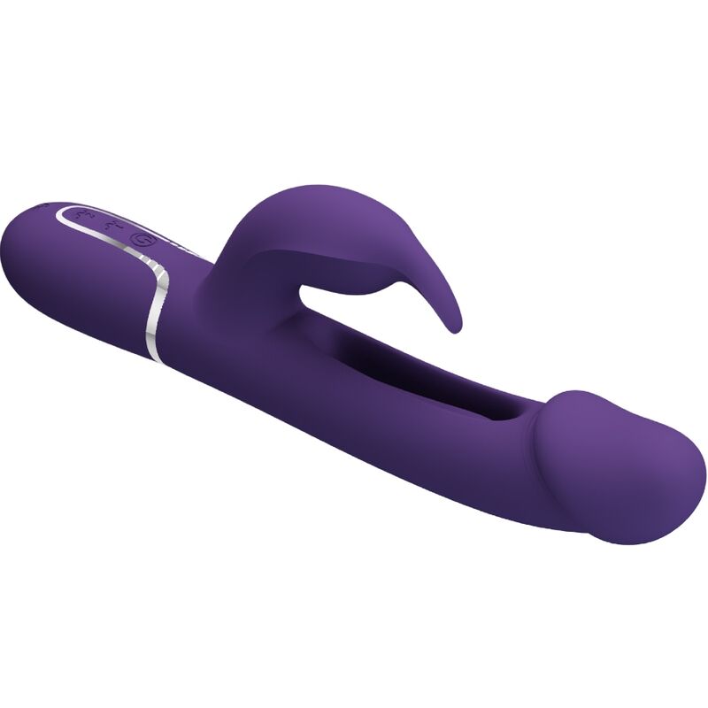 Comprar Pretty Love Kampas Vibrador Rabbit 3 En 1 – Vibrador Recargable Con Diseño Multifuncional Para Placer Personal-Noxtic