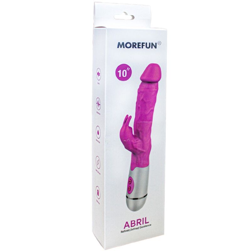 Comprar Armony Abril Vibrador Rabbit Rosa – Diseño Ergonómico Con 16 Patrones De Vibración-Noxtic