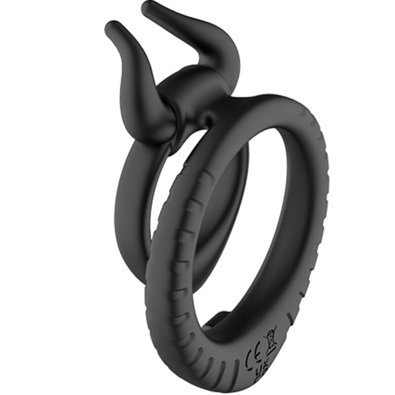 Comprar ARMONY Bull's Pasión Anillo Negro – Diseño Ergonómico Con Silicona Médica Para Máxima Comodidad-Noxtic