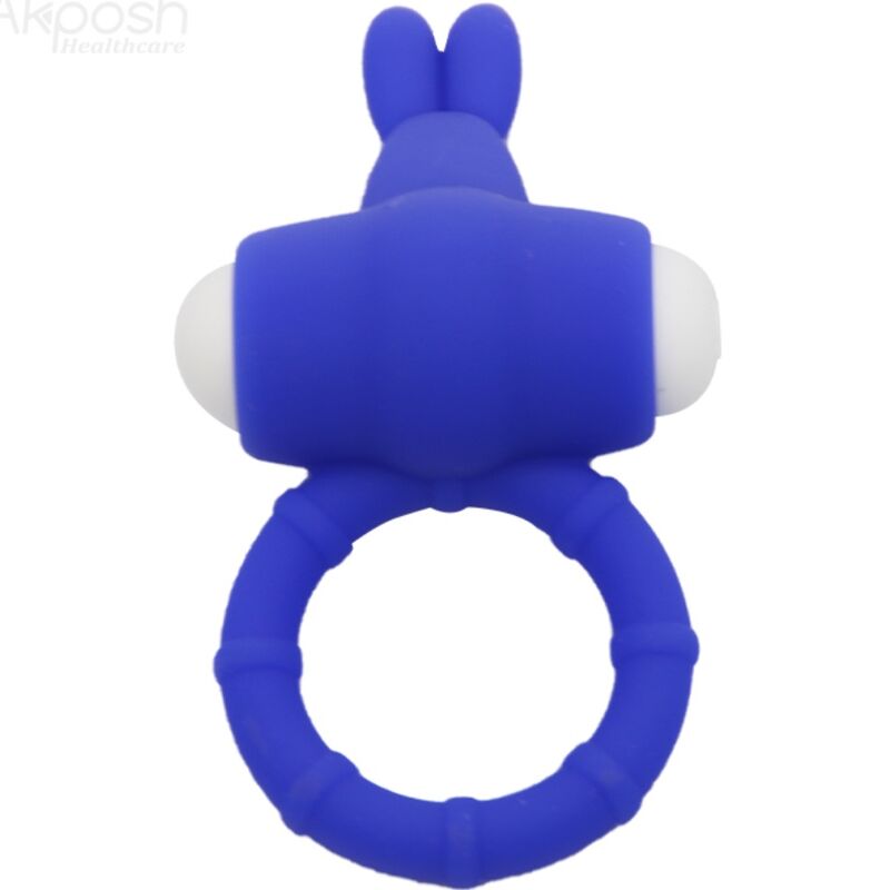 Comprar ARMONY MS Bunny Anillo Vibrador Azul – Silicona Médica Con Diseño Innovador Para Placer Compartido-Noxtic