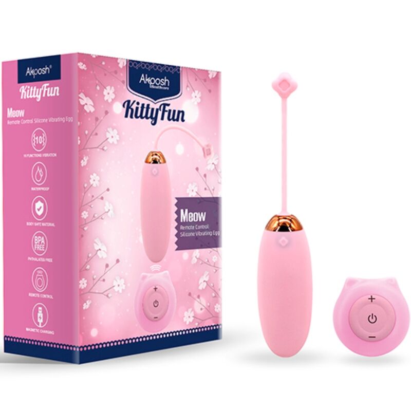 Comprar Armony Kitty Fun Huevo Vibrador Control Remoto – Vibrador Recargable Con 10 Modos De Vibración-Noxtic