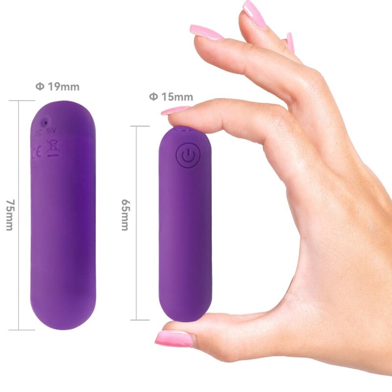 Comprar ARMONY Splash Haha Bala Vibradora – Silicona Recargable Con 10 Vibraciones Para Placer Personal-Noxtic
