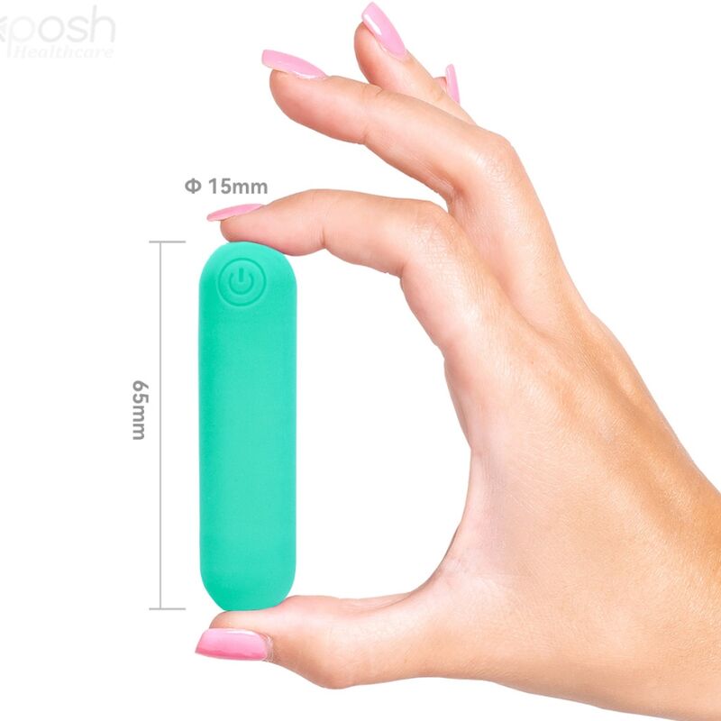 ARMONY - SPLASH JOLINE SILICONE VIBRATING BULLET REMOTE CONTROL 10 VIBRATIONS 65 X 15 CM GREEN