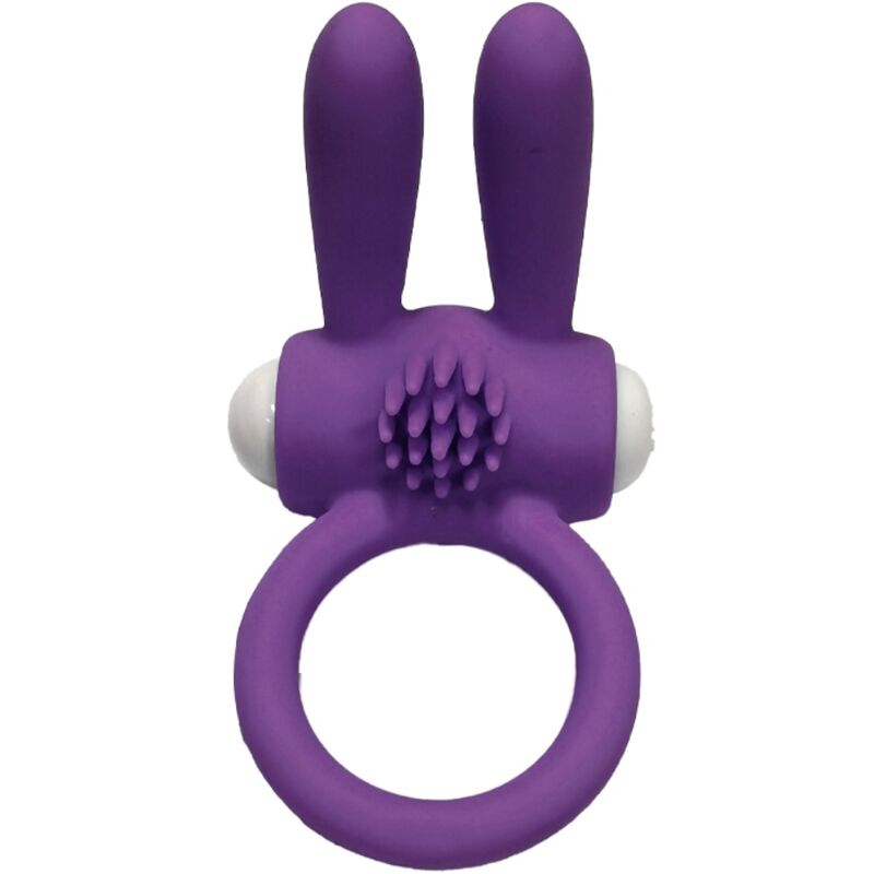Comprar ARMONY Mr Bunny Anillo Vibrador Púrpura – Silicona Médica Hipoalergénica Para Comodidad Sensual-Noxtic