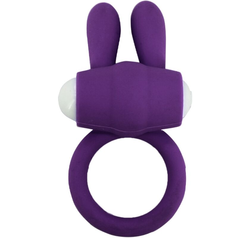 Comprar ARMONY Mr Bunny Anillo Vibrador Púrpura – Silicona Médica Hipoalergénica Para Comodidad Sensual-Noxtic