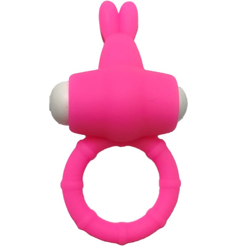 ARMONY MS Bunny Anillo Vibrador Rosa – Silicona Médica Para Conexión Intima Segura