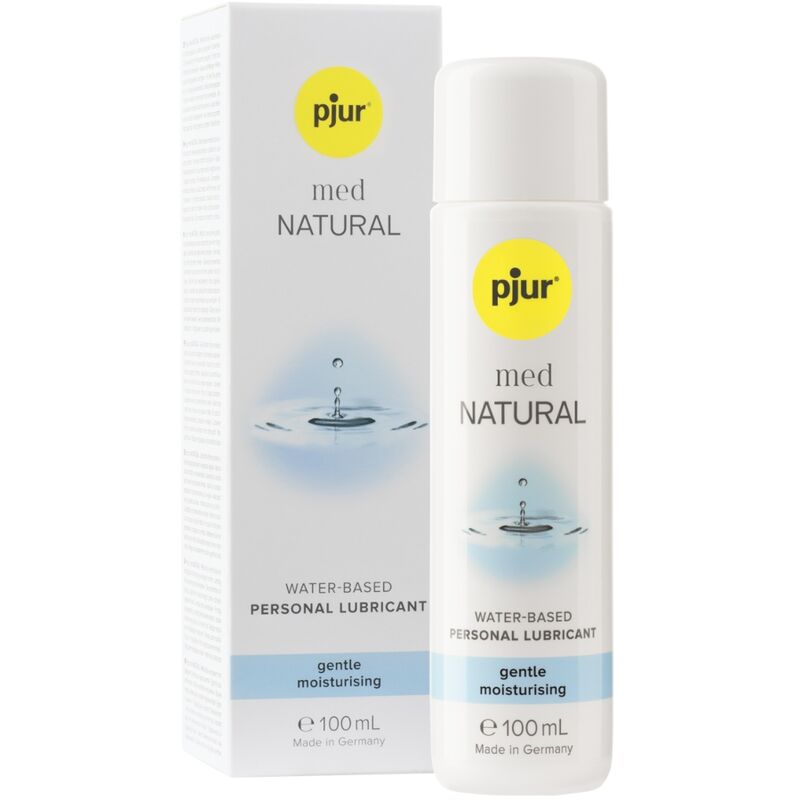 Comprar PJUR Med Natural Lubricante Base Agua 100 ML – Fórmula Hipoalergénica Para Pieles Secas-Noxtic