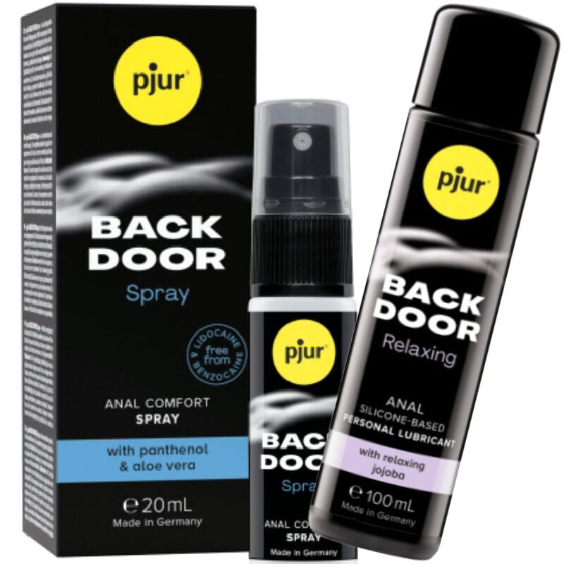Comprar PJUR Back Door Set – Lubricante Con Diseño Ergonomico Para Experiencias Confiables-Noxtic