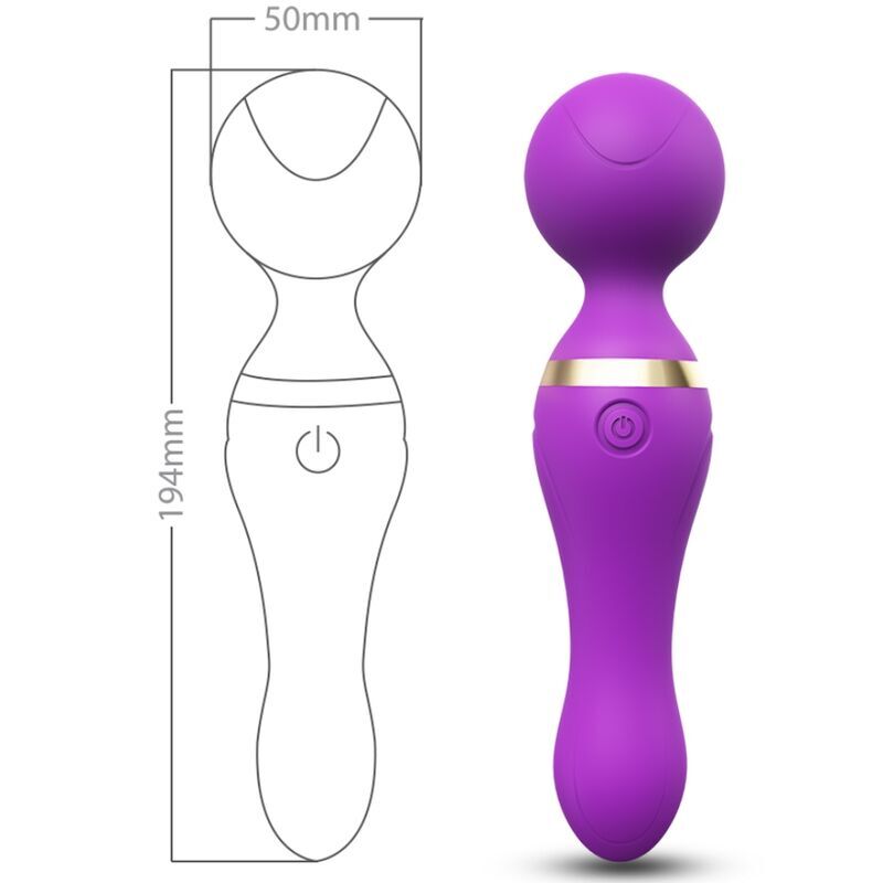 Comprar ARMONY Freeza Masajeador Violeta – Masajeador Con Cabeza Flexible Para Confort Personalizado-Noxtic