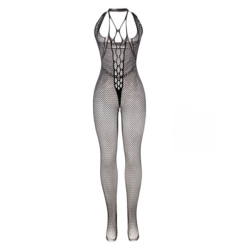 Comprar SUBBLIME Bodystocking Largo De Rejilla Negra – Diseño Elegante Para Comodidad Y Estilo-Noxtic