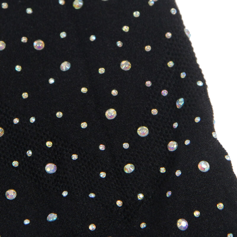 Comprar SUBBLIME Vestido De Rejilla Con Diamantes Brillantes Negro – Diseño Elegante Que Realza La Silueta-Noxtic