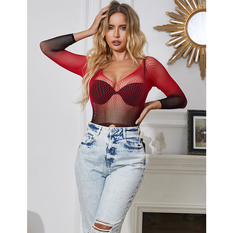 Comprar SUBBLIME Vestido De Rejilla Elástico – Diseño Atractivo Con Efecto Degradado Y Comodidad Para Uso Diario-Noxtic