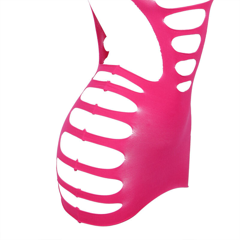 Comprar SUBBLIME Vestido De Rejilla Elástico Rosa – Diseño Elegante Que Realza Tu Belleza Única-Noxtic
