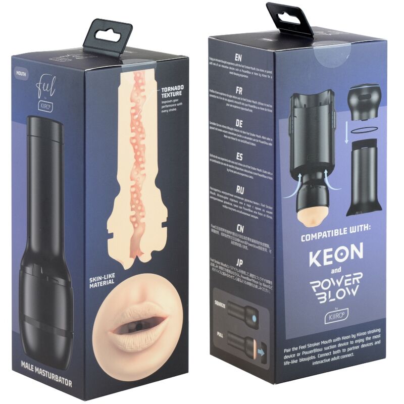 Comprar KIIROO Feel Kiiroo Masturbador Boca – Experiencia Sensorial Con Diseño Innovador-Noxtic