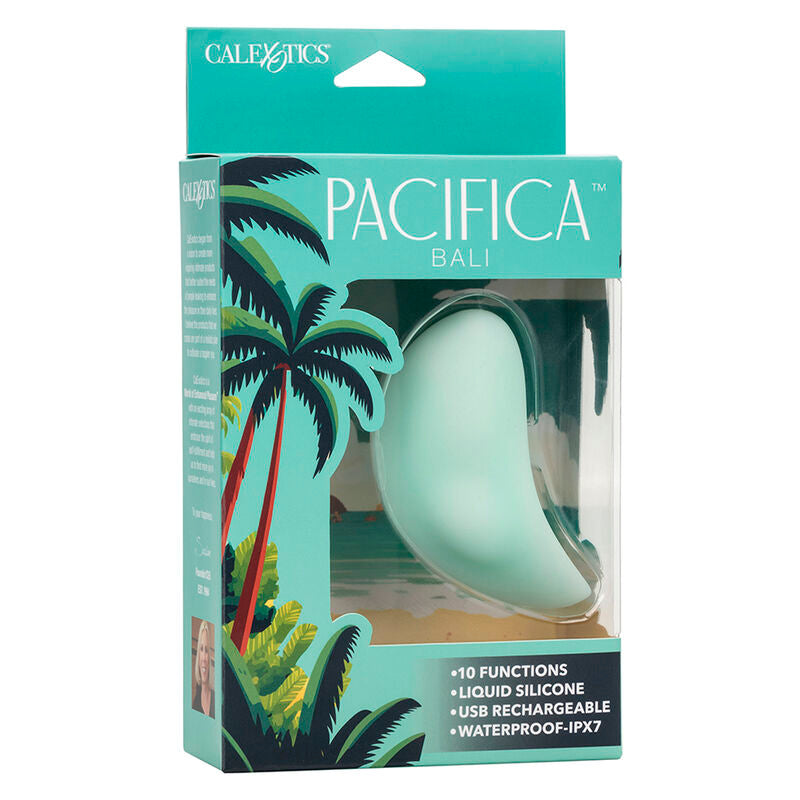 Comprar Calexotics Pacifica Bali Estimulador 10 Funciones Aqua – Estimulador Innovador Con Diseño Curvado-Noxtic