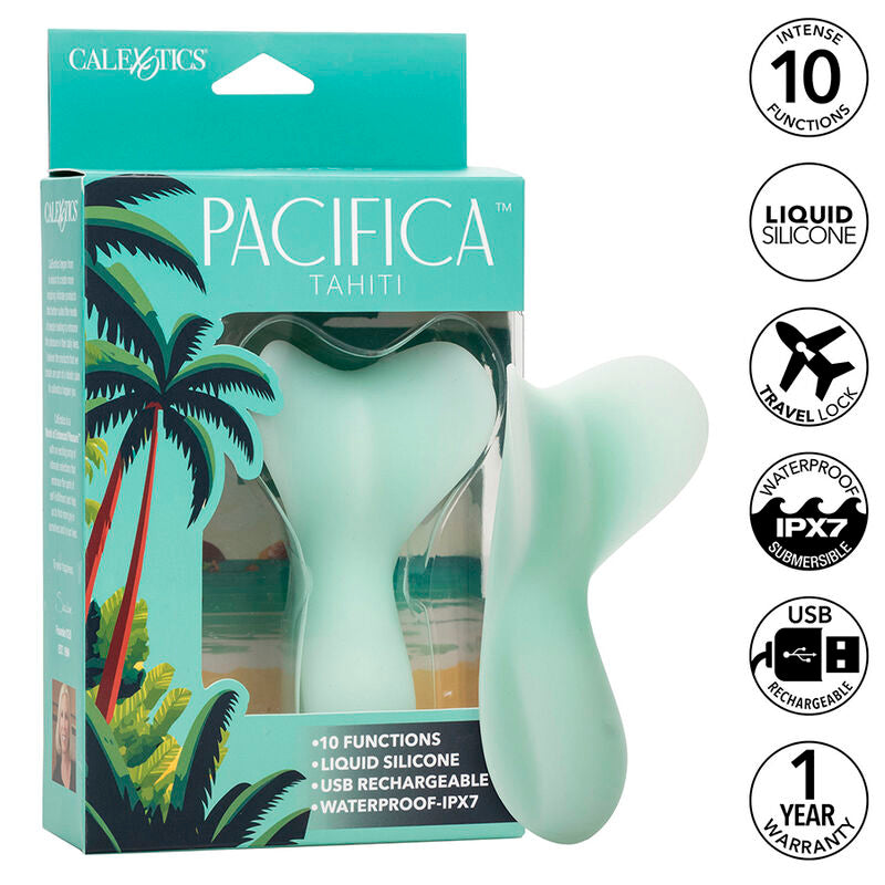 Comprar CALEXOTICS Pacifica Tahiti Estimulador – Diseño Contorneado Con 10 Funciones Intensas-Noxtic