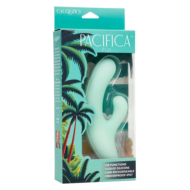 Comprar CALEXOTICS Pacifica Fiji – Estimulador De Punto G Con 10 Modos De Vibración Y Diseño Curvado-Noxtic