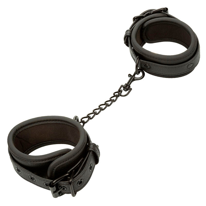 Comprar CALEXOTICS Esposas Nocturnal De Tobillo Cuero Ajustable Negro – Diseño Elegante Para Comodidad Y Estilo-Noxtic