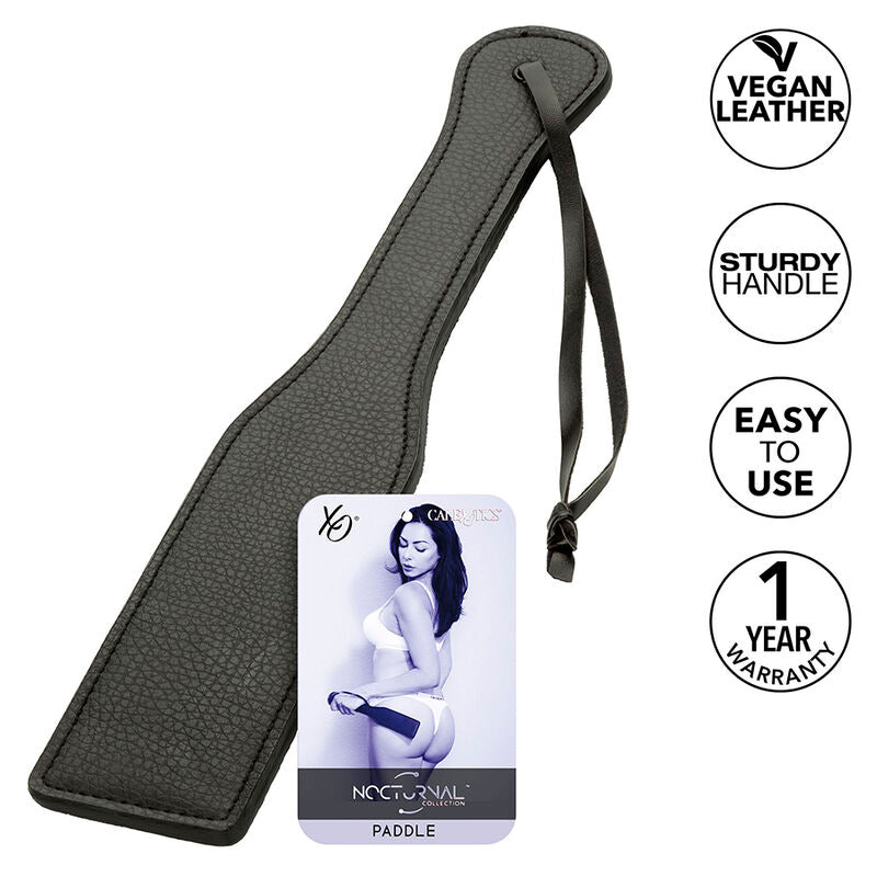 Comprar Calexotics Nocturnal Paleta Cuero Negro – Diseño Elegante Para Conexión Intima Entre Parejas-Noxtic