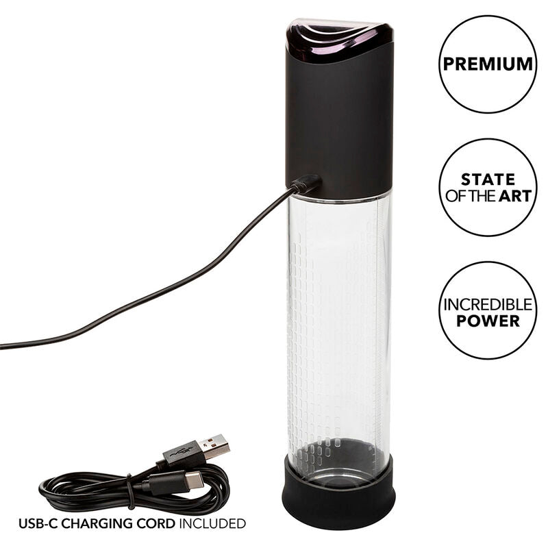 Comprar CalExotics Peak Bomba Succionadora 4 Velocidades Negro – Juguete Innovador Para Experiencia Intima Mejorada-Noxtic