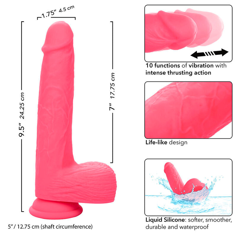 Comprar CALEXOTICS Studs Vibrador Realístico – 10 Modos De Vibración Para Placer Personalizado-Noxtic