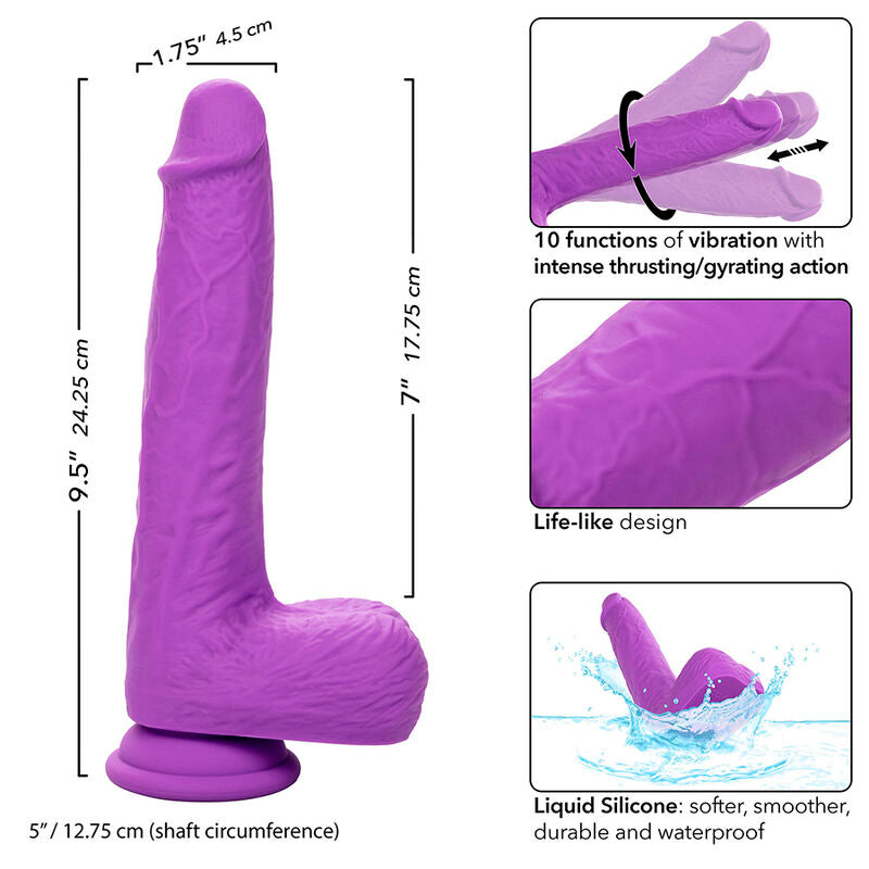 Comprar CALEXOTICS Studs Vibrador Recargable Y Giratorio – 10 Modos De Vibración Para Experiencia Única-Noxtic