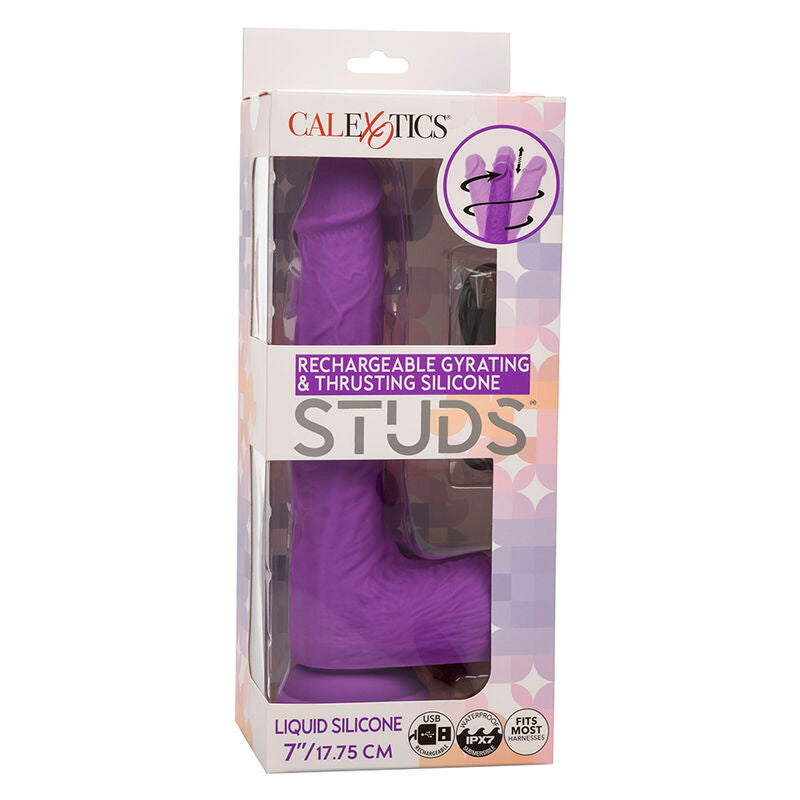 Comprar CALEXOTICS Studs Vibrador Recargable Y Giratorio – 10 Modos De Vibración Para Experiencia Única-Noxtic