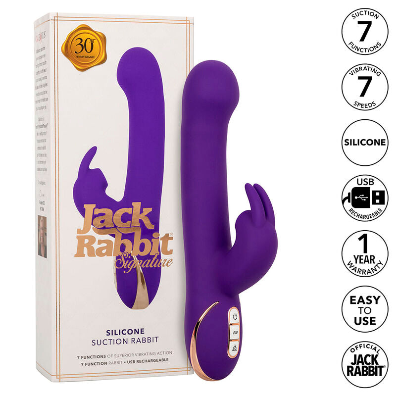 Comprar Calexotics Jack Vibrador Rabbit Azul – 7 Niveles De Vibración Con Diseño Innovador-Noxtic