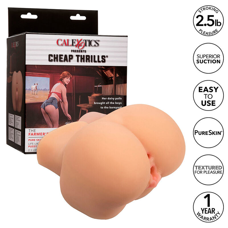 Comprar Calexotics The Farmers Daughter Doble Masturbador Realístico Natural – Diseño Innovador Para Placer Confortable-Noxtic