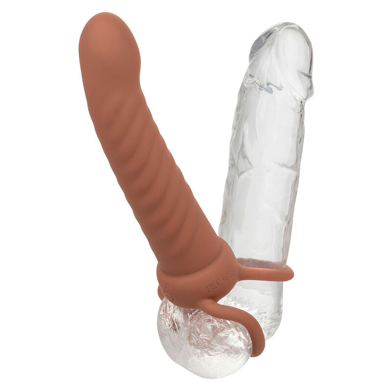 Comprar CALEXOTICS Maxx Doble Acanalado – Juguete Erótico Con 10 Modos De Vibración-Noxtic