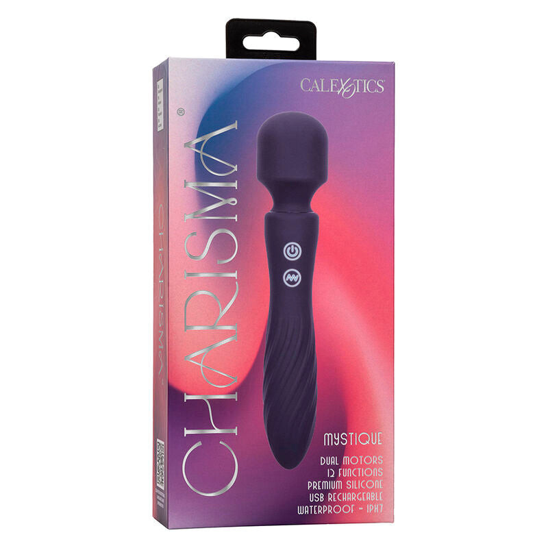 Comprar CALEXOTICS Charisma Mystique – Masajeador Doble Motor Con 12 Funciones Para Placer Personalizado-Noxtic