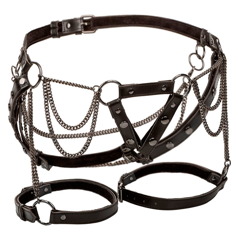 Comprar CALEXOTICS Euphoria Arnés De Muslo Con Cadenas Premium – Diseño Elegante Para Exploración Segura y Confiada-Noxtic