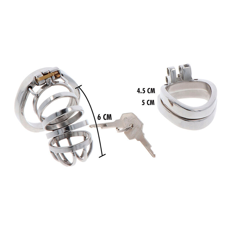 Comprar Hidden Desire Jaula De Castidad Metal – Control Total Con Diseño Ergonómico-Noxtic
