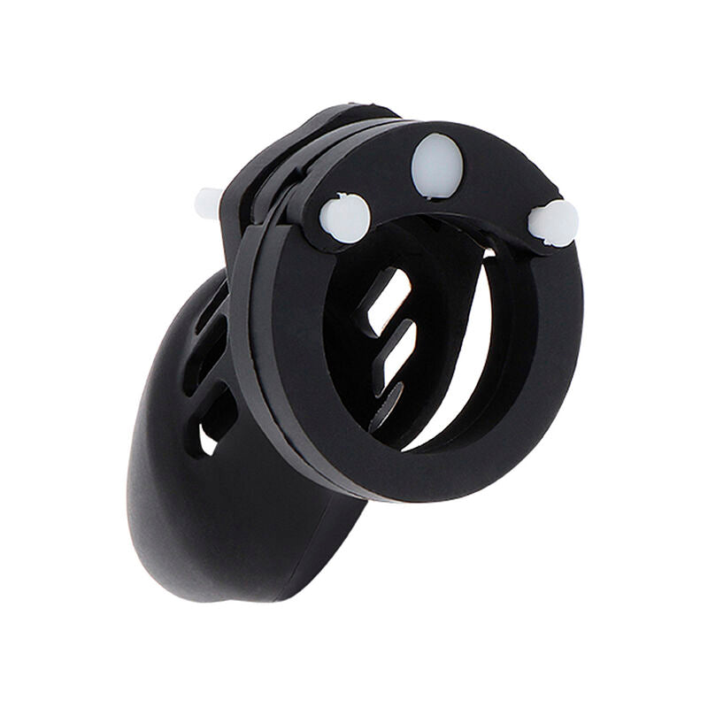 Comprar HIDDEN DESIRE Jaula De Silicona Talla S Negra – Diseño Confortable Para Explorar Nuevas Sensaciones-Noxtic