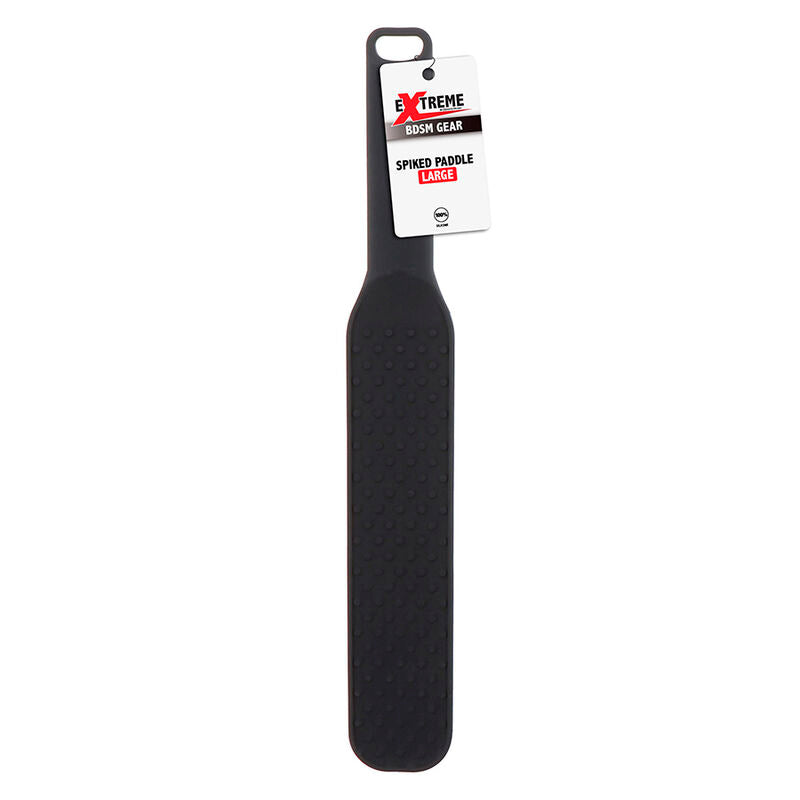 Comprar HIDDEN DESIRE Paleta Con Púas Grande Negra – Accesorio BDSM Para Placer Sensorial Intenso-Noxtic