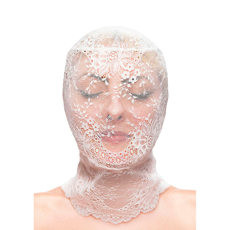 Comprar NS Novelties Pasamontañas De Encaje Blanco – Accesorio Elegante Para Explorar El Placer Con Estilo-Noxtic