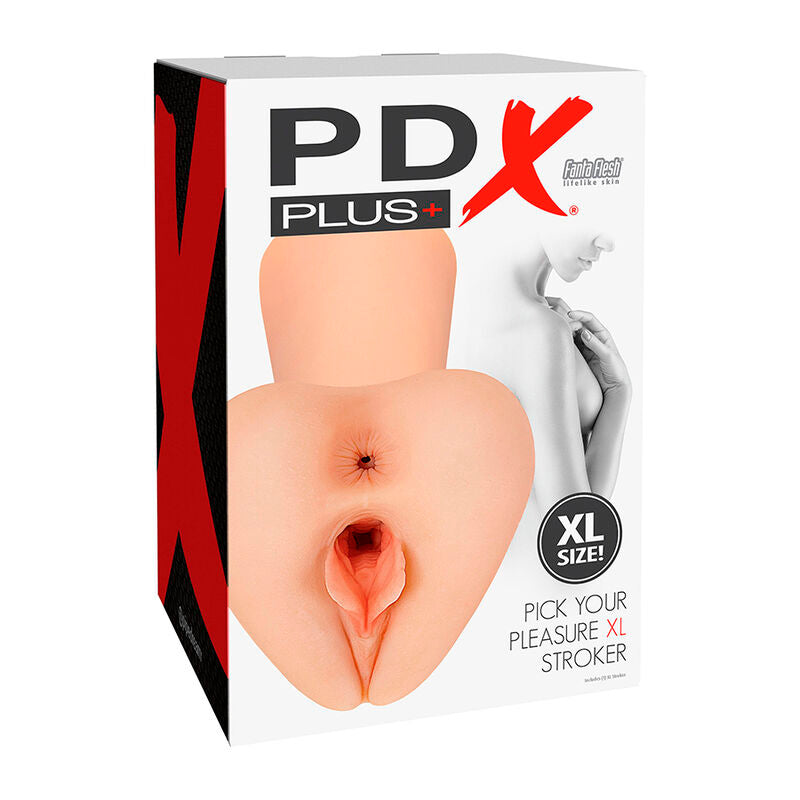 Comprar PDX Plus Pick Your Pleasure XL Natural – Masturbador Realístico Con Diseño Versátil Para Placer Personalizado-Noxtic