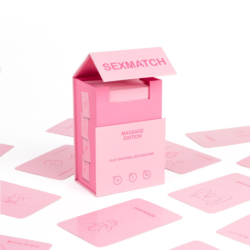 Comprar SECRETPLAY Juego Sexmatch Massage Edition – Juego De Cartas Para Conexión Y Diversión En Pareja-Noxtic