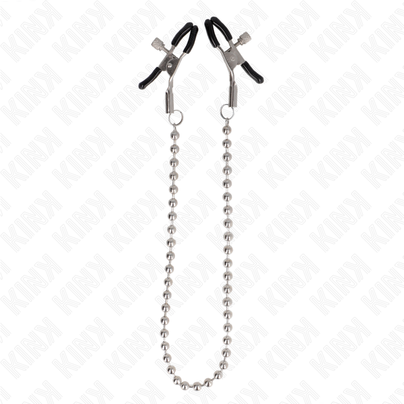 KINK - NIPPLE CLAMPS WITH BALL CHAIN 30 CM