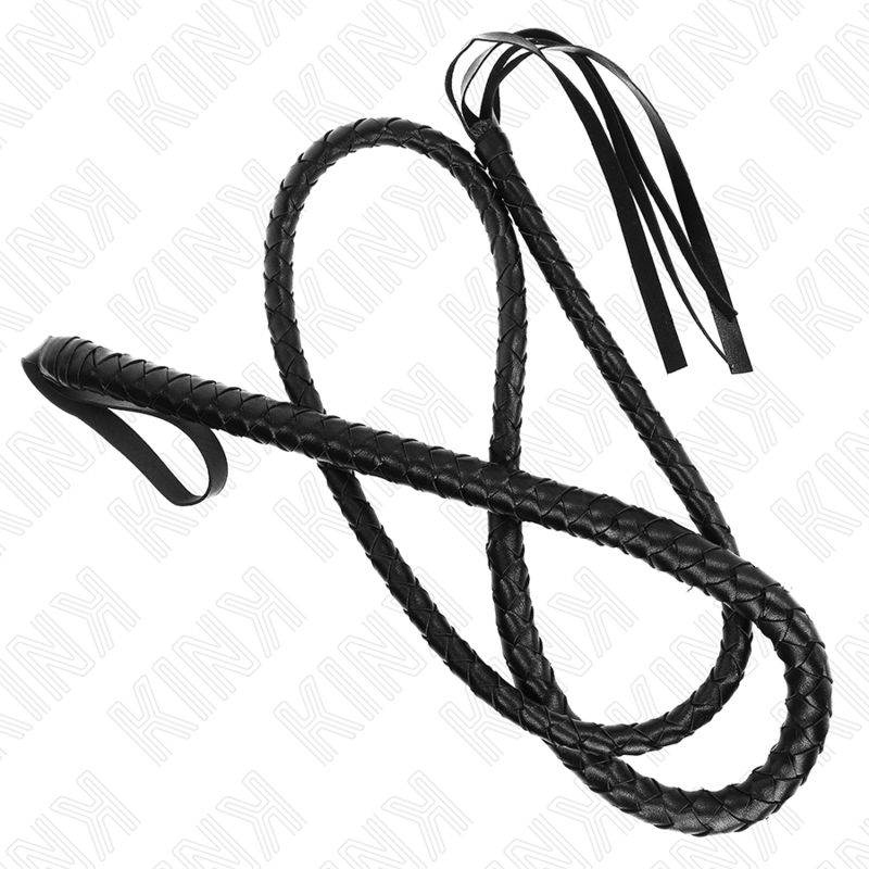 Comprar KINK Látigo De Serpiente Largo Negro 210 Cm – Diseño Elegante Para Experiencias Sensoriales Únicas-Noxtic