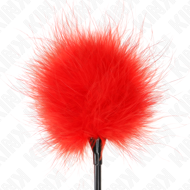 Comprar KINK Plumas Para Cosquillas Rojas – Estimulación Sensorial Suave Para Momentos Íntimos-Noxtic