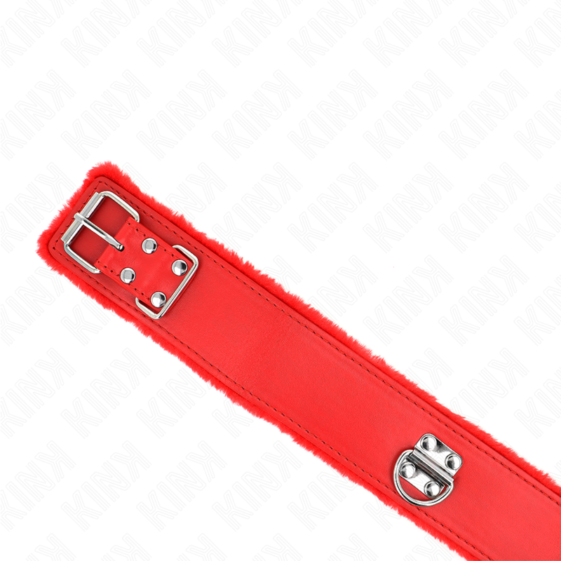 Comprar KINK Collar Con Correa Rojo – Diseño Elegante Con Tachuelas Plateadas Ajustable Para Comodidad Sensual-Noxtic