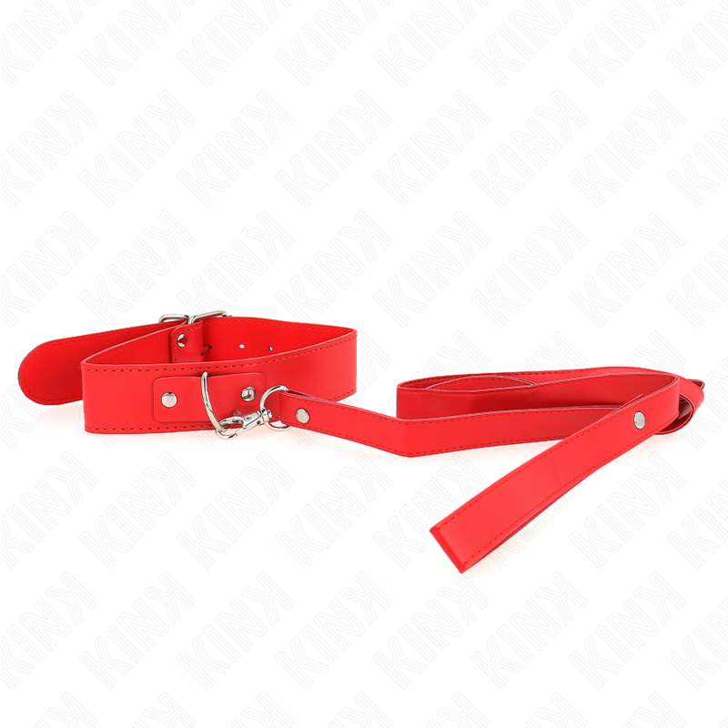 Comprar KINK Collar Con Correa Roja 116 CM – Diseño Ajustable Para Comodidad Y Estilo Elegante-Noxtic