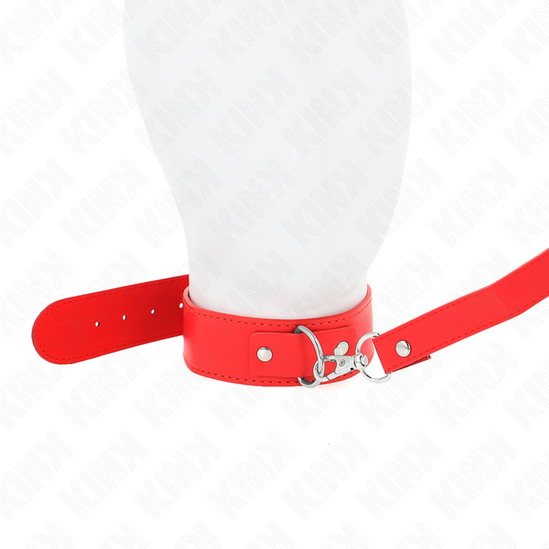 Comprar KINK Collar Con Correa Roja 116 CM – Diseño Ajustable Para Comodidad Y Estilo Elegante-Noxtic