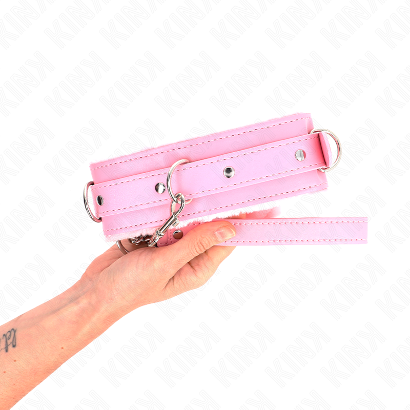Comprar KINK Collar Con Correa Rosa – Diseño Ajustable Para Control Y Libertad Sensorial-Noxtic